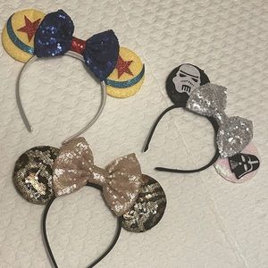 Mickey ears set of 3